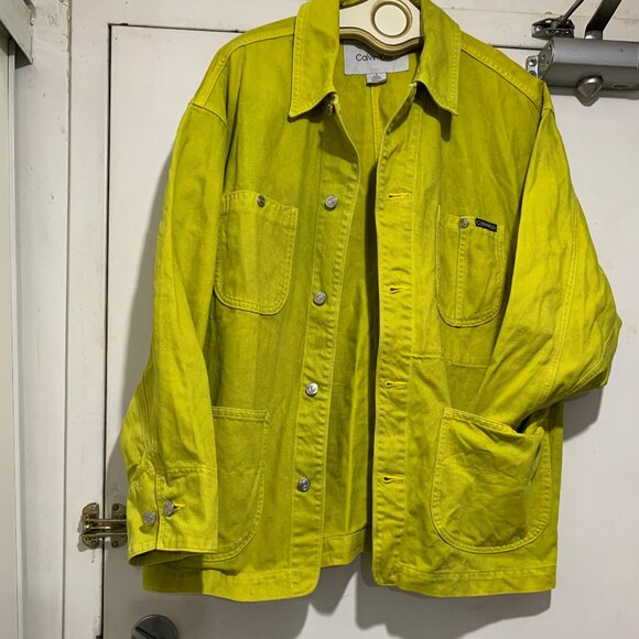 CALVIN KLEIN MILITARY DENIM JACKETS SIZE M - Picture 3 of 12